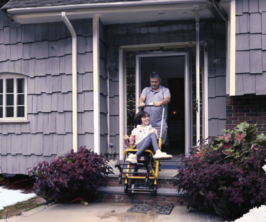 Mobile Stairlift - Family Gatherings 2