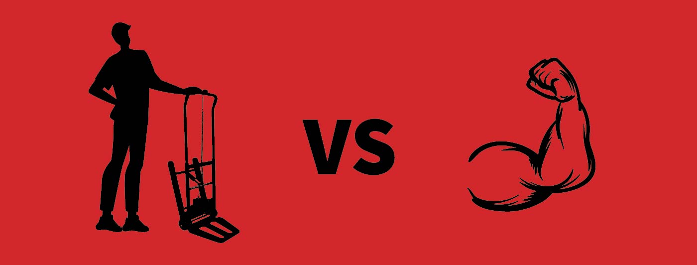 How to Determine When to Use a Voltstair vs Manpower for Lifting.