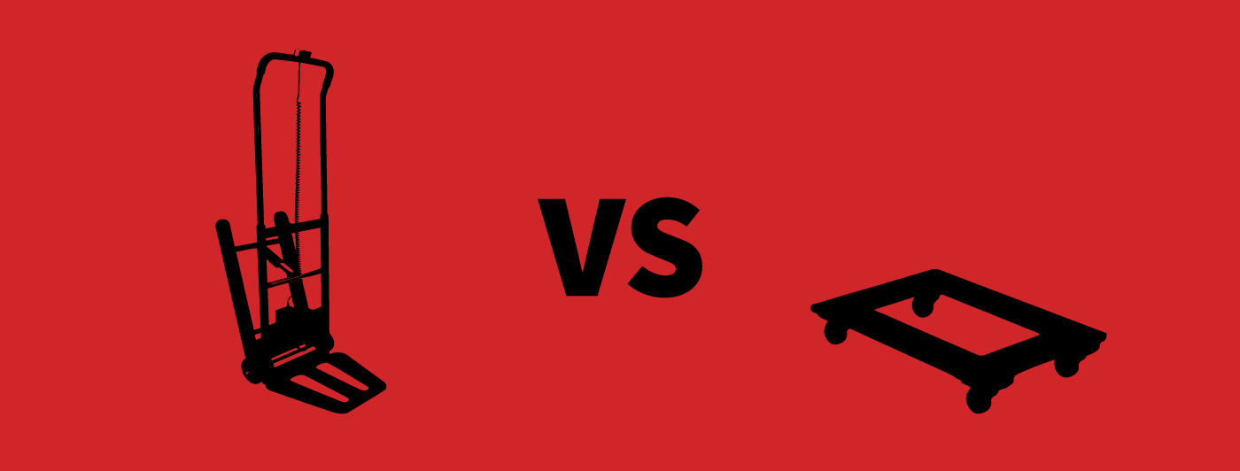 A motorized hand truck vs a dolly