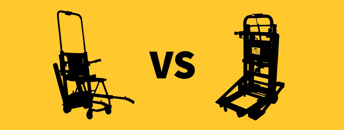 A Helix Stairlift Chair Vs an Atlas Stairlift Chair