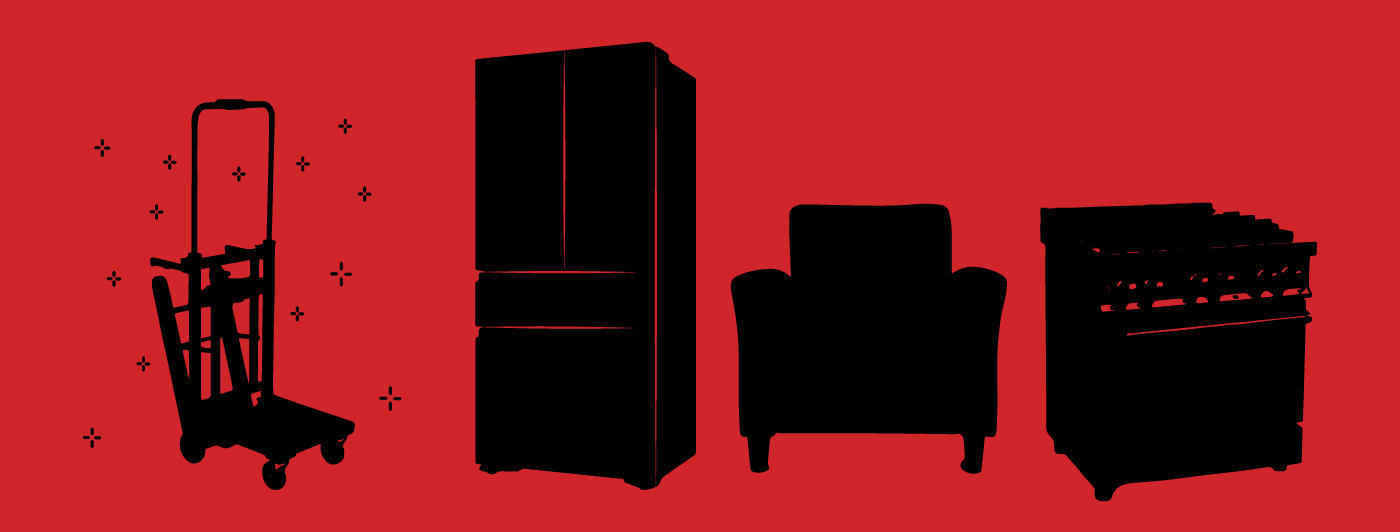 Voltstair Titan, Fridge, Couch and Stove Top